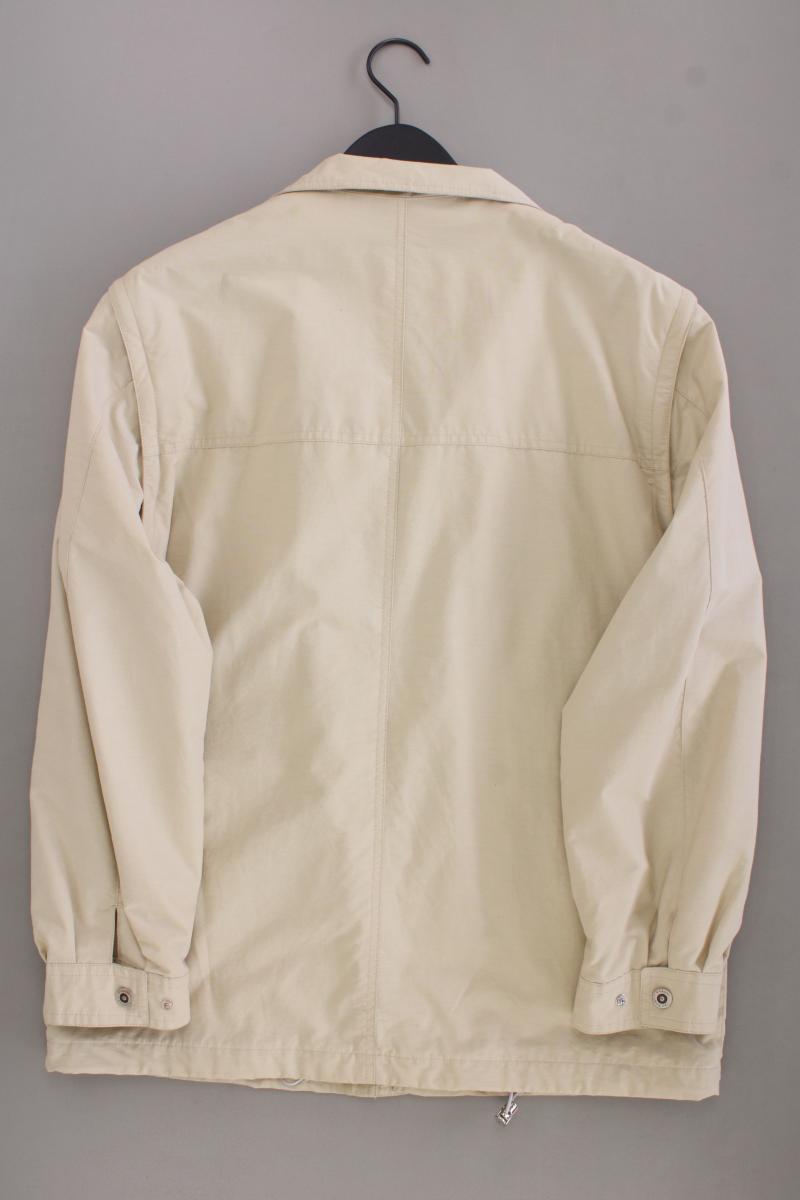 Bugatti Übergangsjacke für Herren Gr. 48 Vintage creme aus Baumwolle