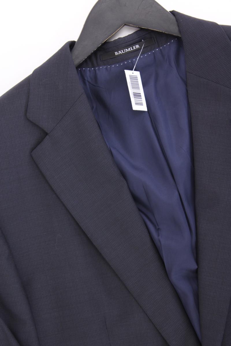 BÄUMLER Wollsakko für Herren Gr. Langgröße 106 blau