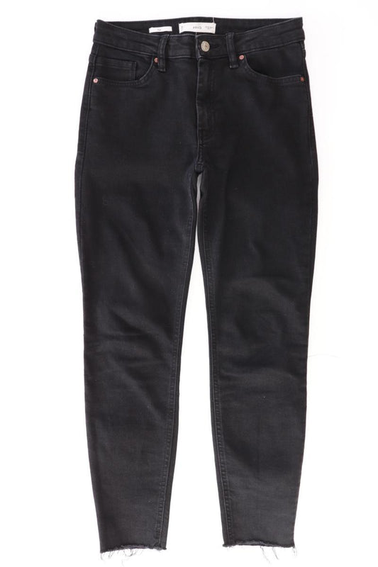 Mango Skinny Jeans Gr. 36 schwarz aus Baumwolle