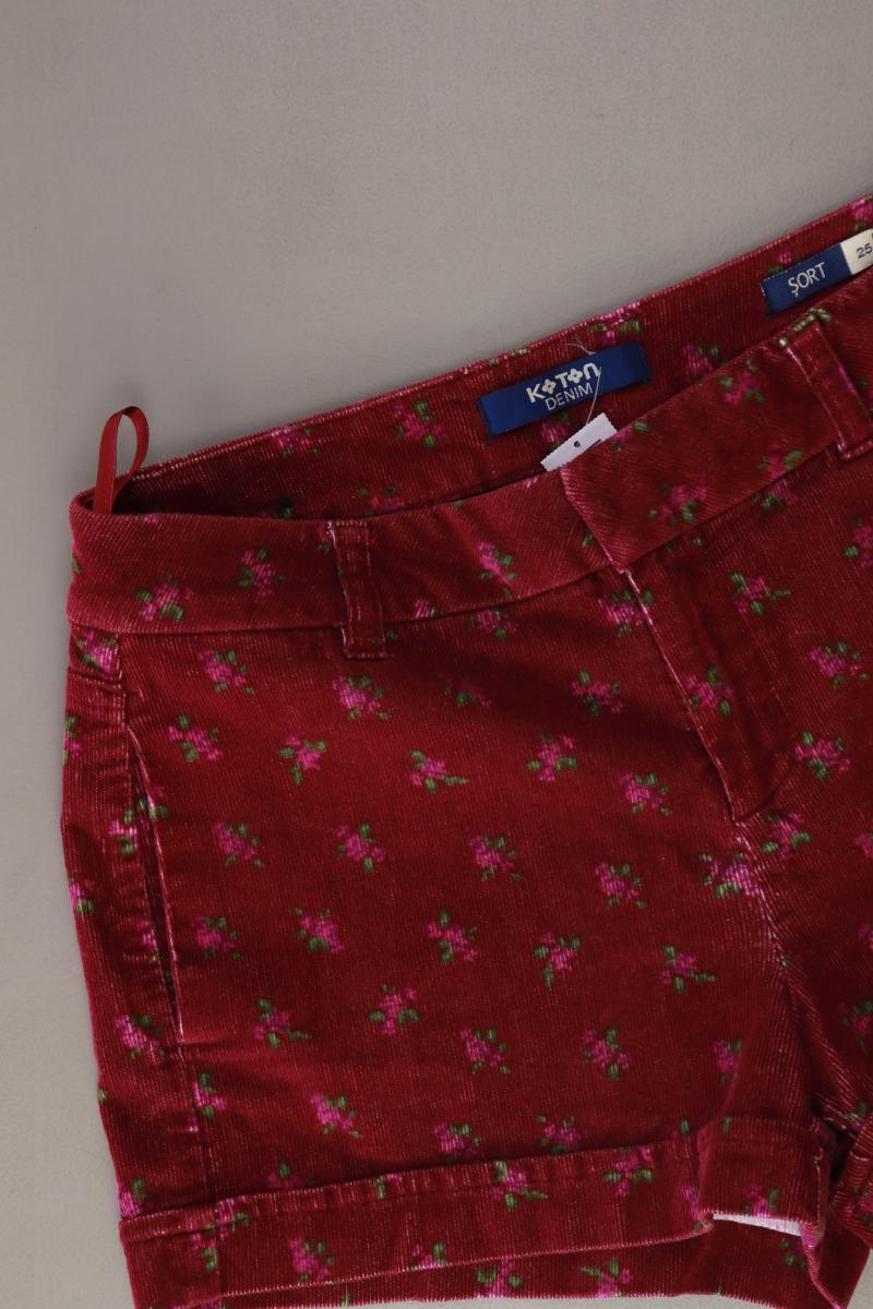 Koton Shorts Gr. W25 lila aus Baumwolle