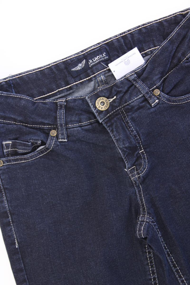 Arizona Skinny Jeans Gr. 36 blau aus Baumwolle