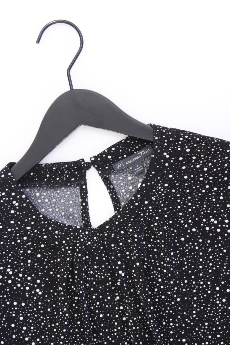 Adrianna Papell Longsleeve-Shirt Gr. S gepunktet neuwertig Langarm schwarz