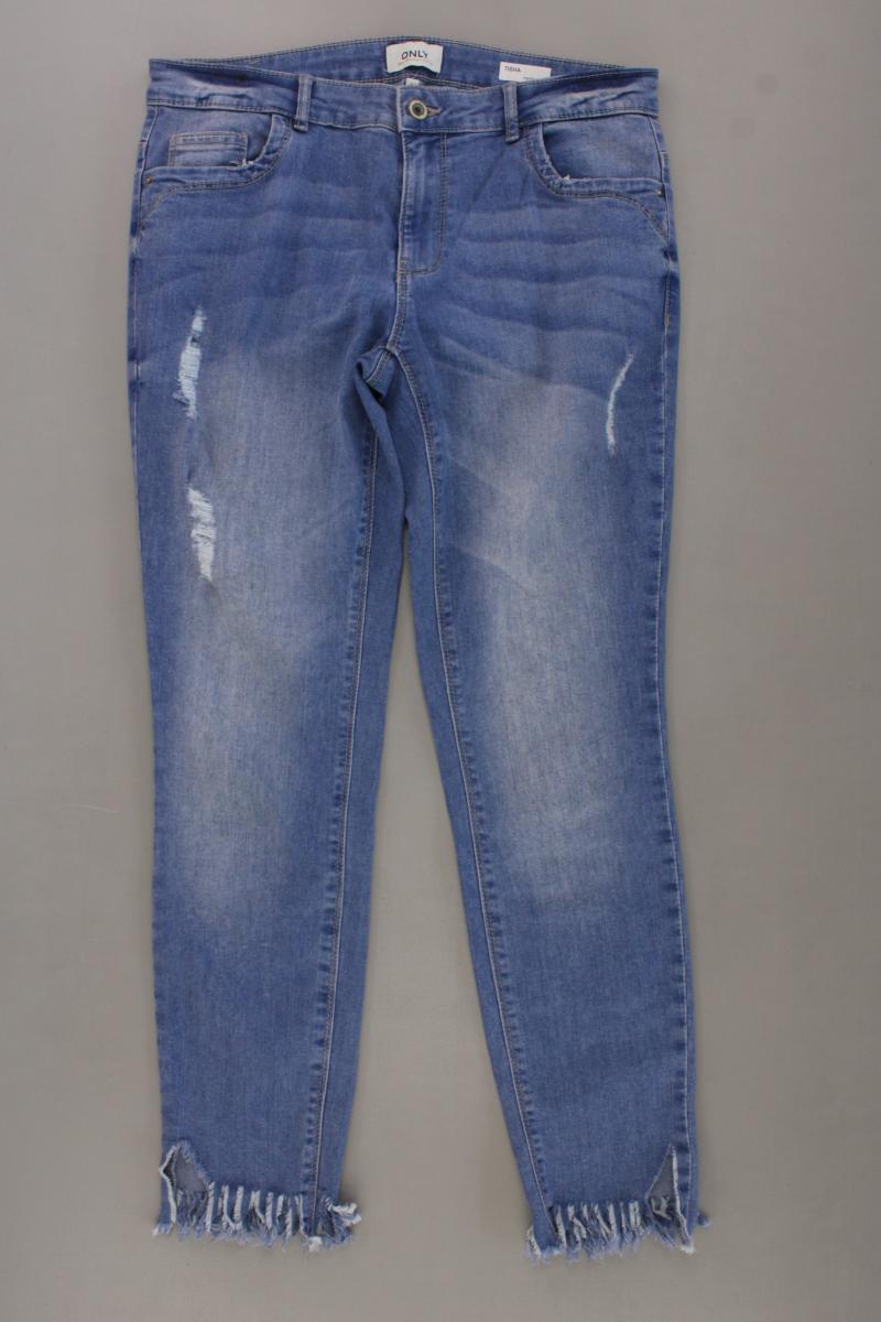 Only Skinny Jeans Gr. L/L32 Modell Tish blau aus Baumwolle