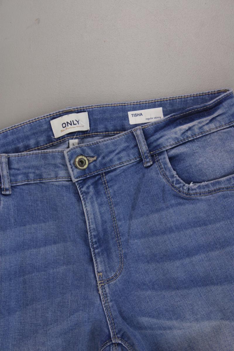 Only Skinny Jeans Gr. L/L32 Modell Tish blau aus Baumwolle
