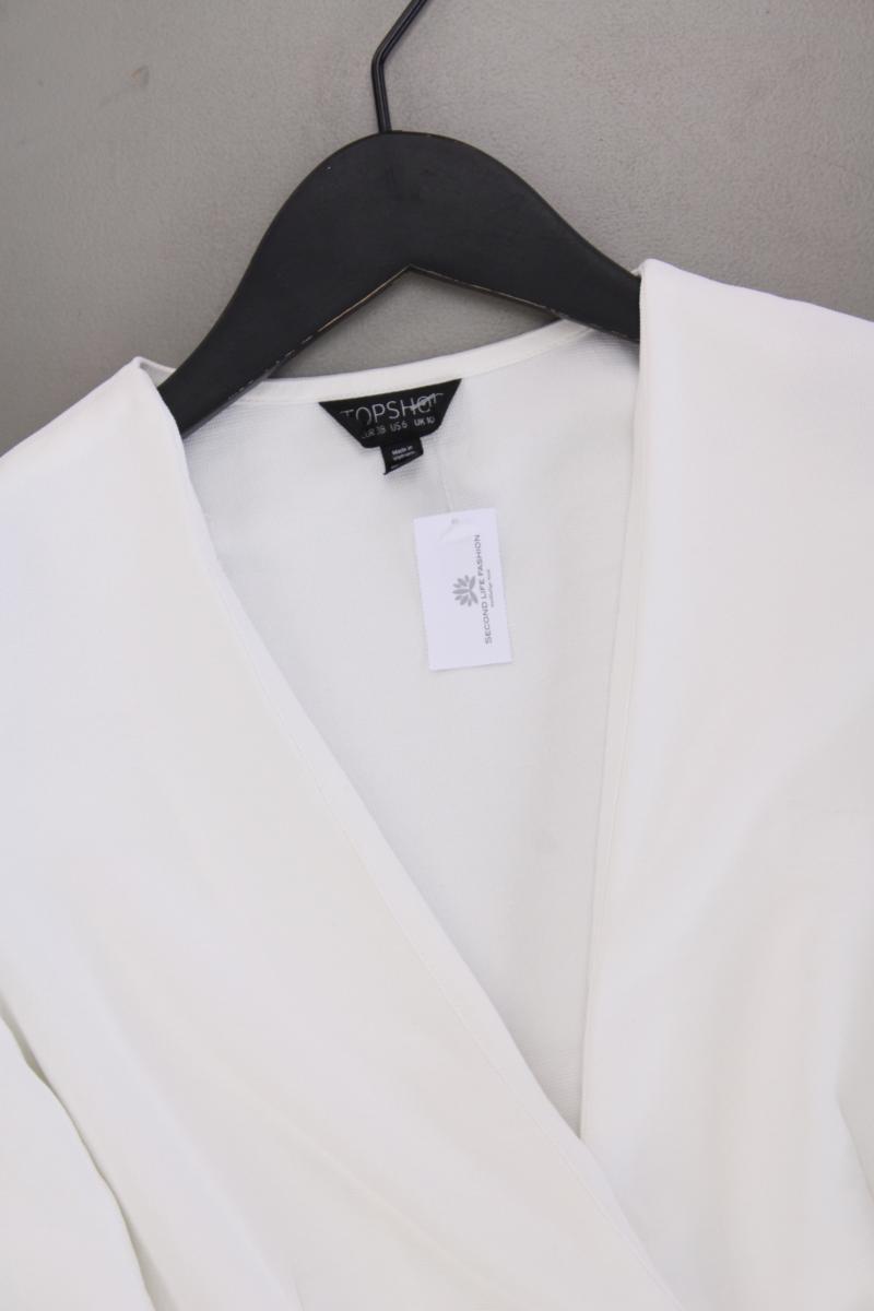 Topshop Classic Blazer Gr. 38 weiß aus Polyester