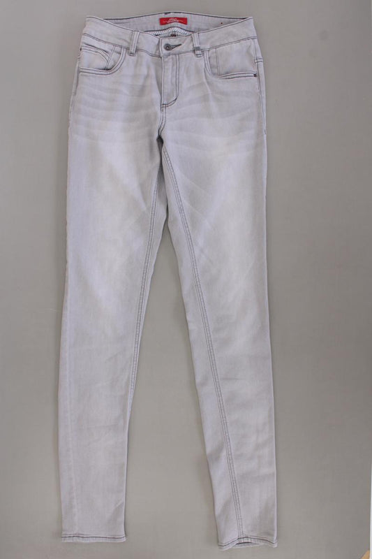 s.Oliver Skinny Jeans Gr. 36 grau aus Baumwolle