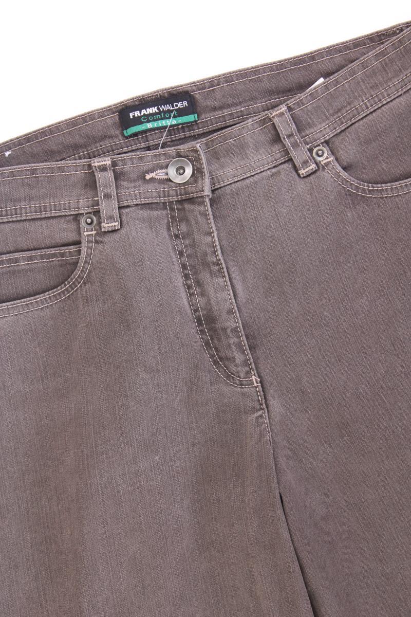 Frank Walder Straight Jeans Gr. 38 braun aus Baumwolle