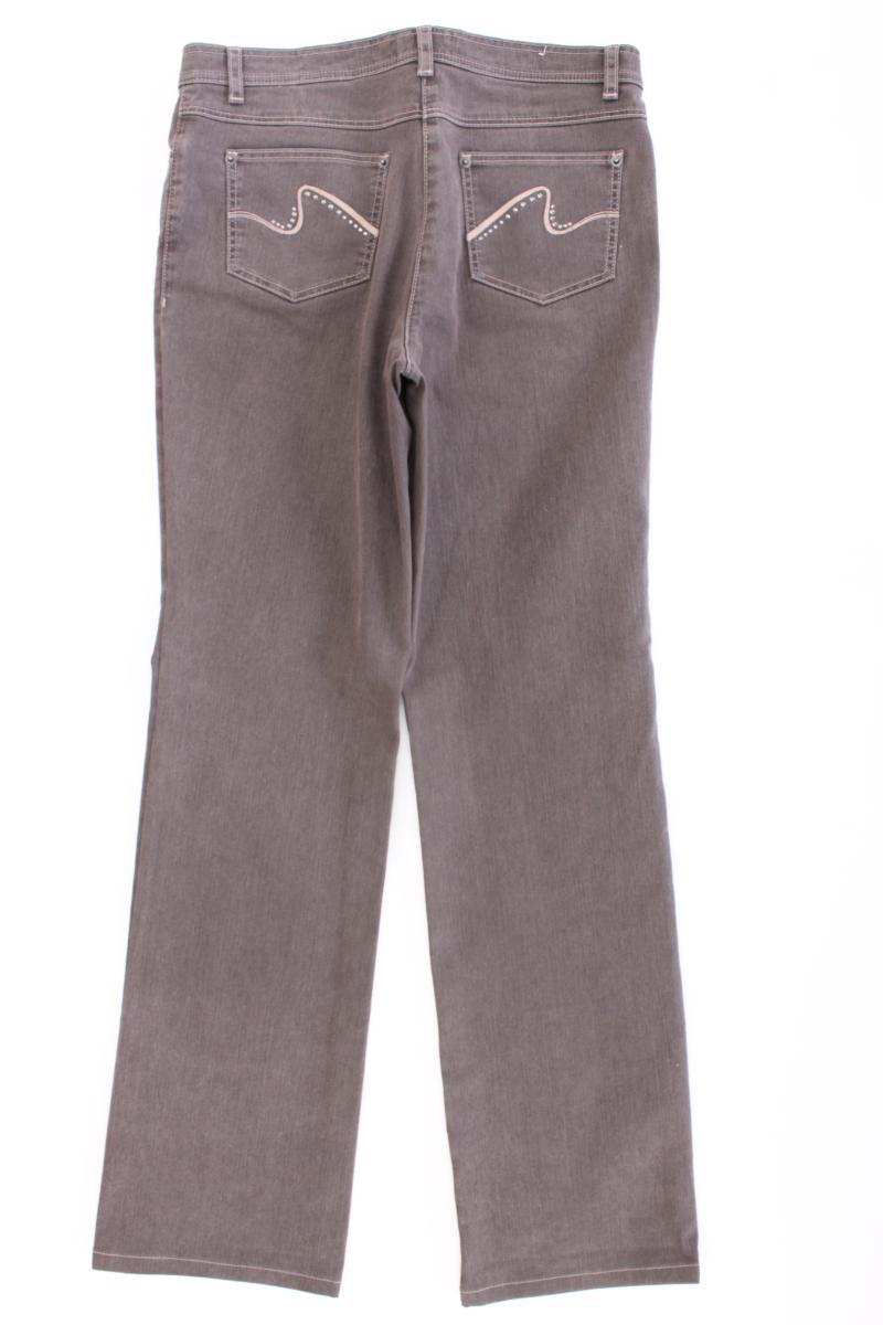 Frank Walder Straight Jeans Gr. 38 braun aus Baumwolle