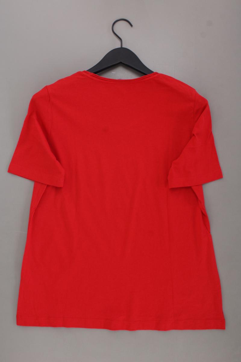 s.Oliver T-Shirt Gr. 44 Kurzarm rot aus Baumwolle