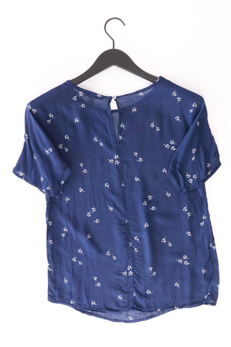 Esprit Kurzarmbluse Gr. XS blau