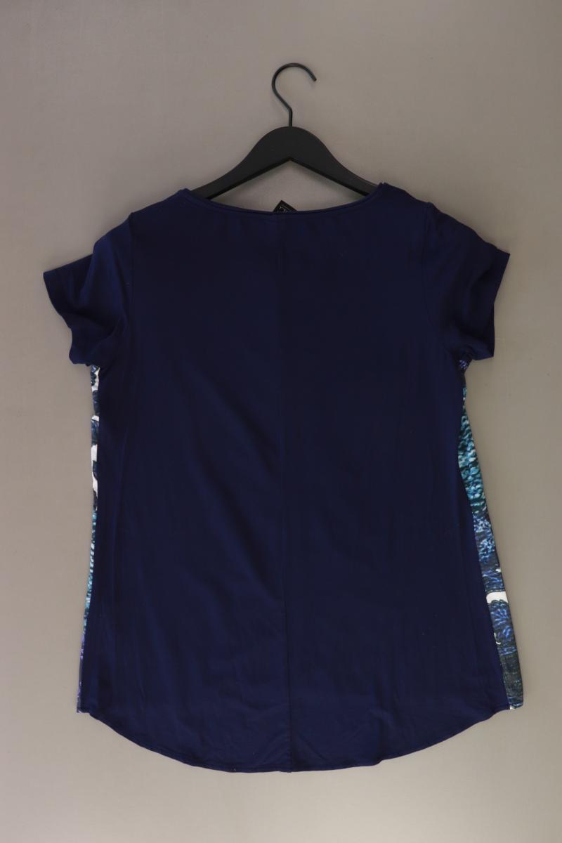 Best Connections Kurzarmbluse Gr. 40 blau aus Polyester