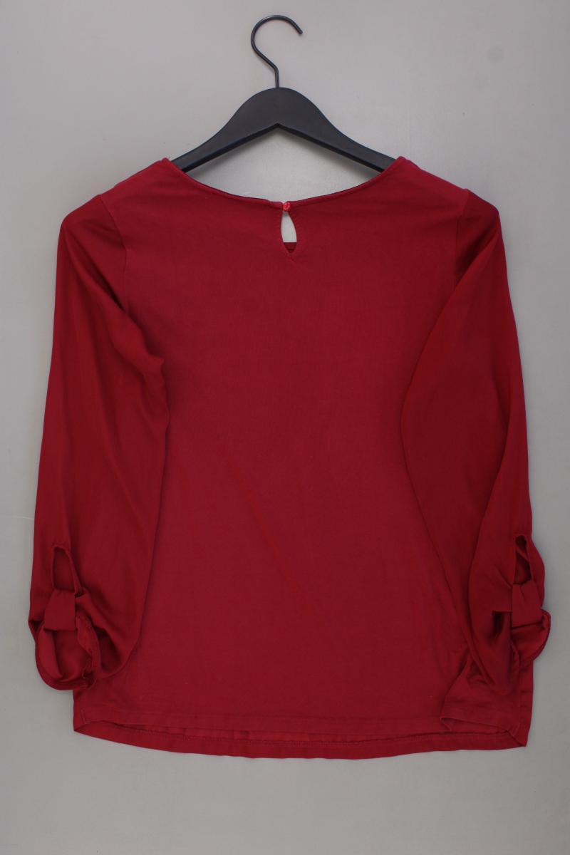 Esprit Classic Bluse Gr. S 3/4 Ärmel rot aus Polyester