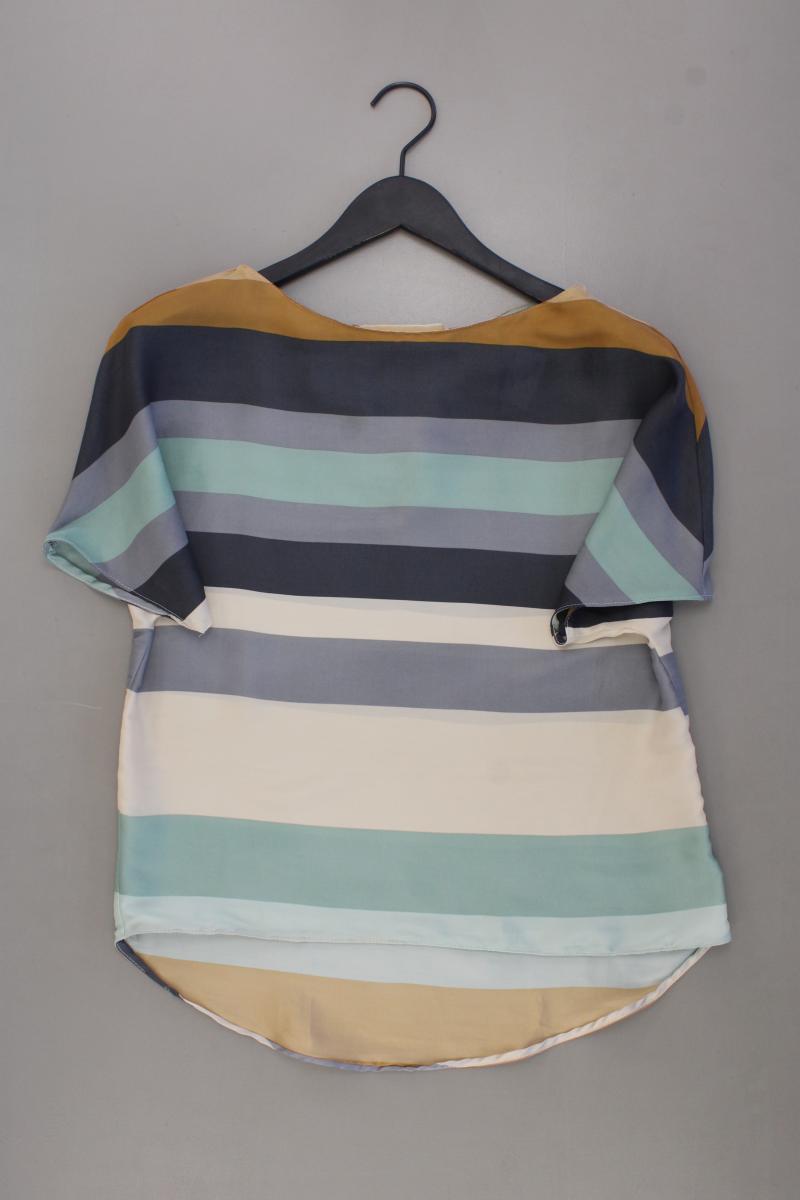 Zara Kurzarmbluse Gr. XS gestreift mehrfarbig
