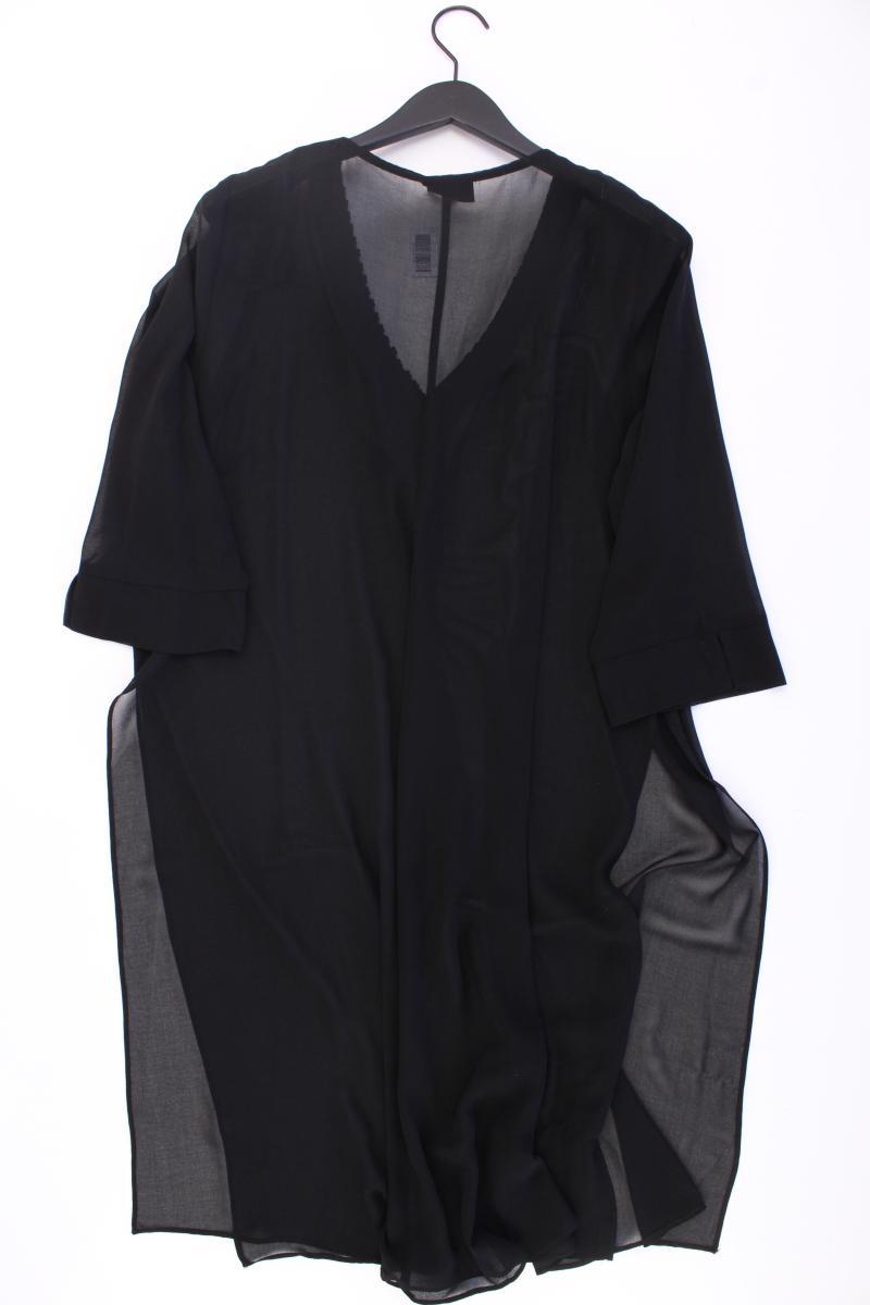 Live Unlimited London Chiffonkleid Gr. 48 3/4 Ärmel schwarz aus Polyester