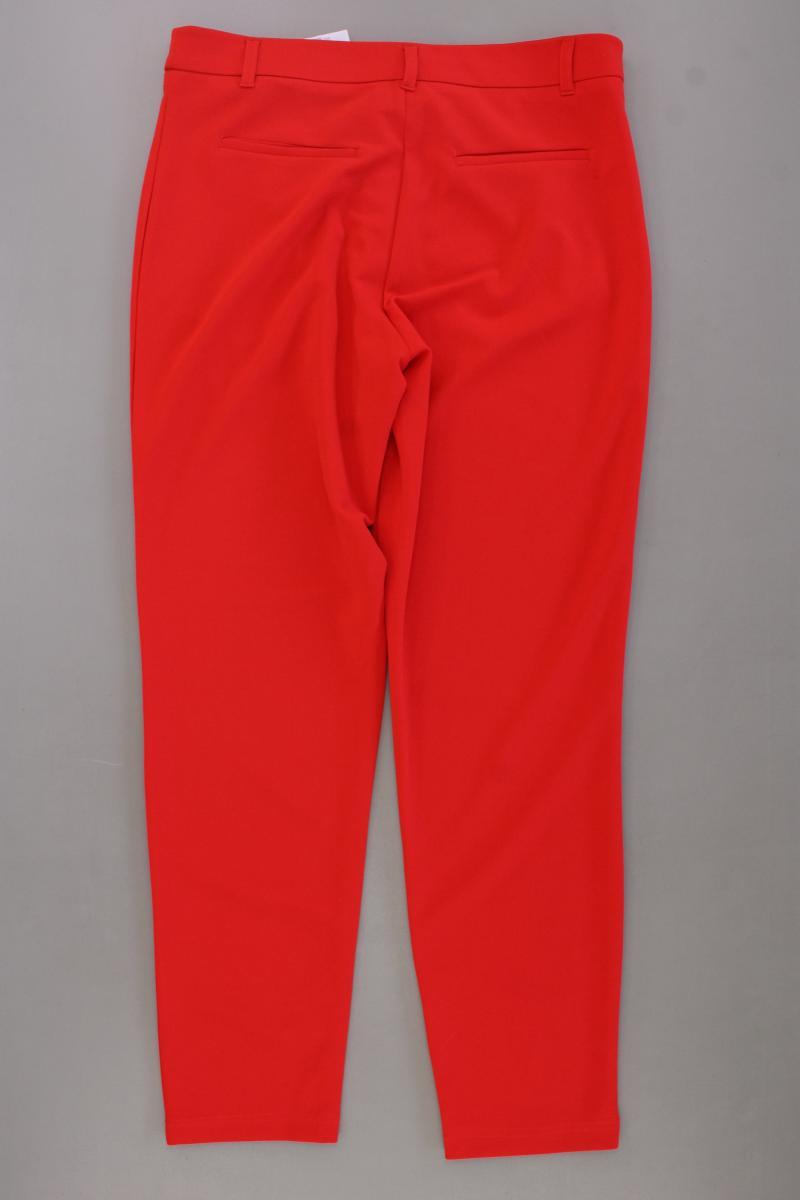 Jacqueline de Yong Stoffhose Gr. L neuwertig rot aus Polyester