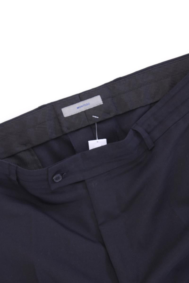 Montego Anzughose für Herren Gr. Kurzgröße 27 blau aus Polyester