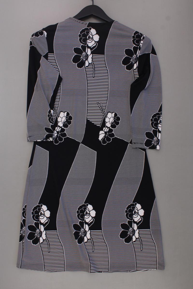Cosima Stretchkleid Gr. 38 gestreift 3/4 Ärmel schwarz