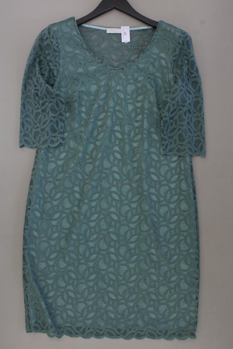 Bianca Spitzenkleid salbeifarben Gr. 42 3/4 Ärmel grün