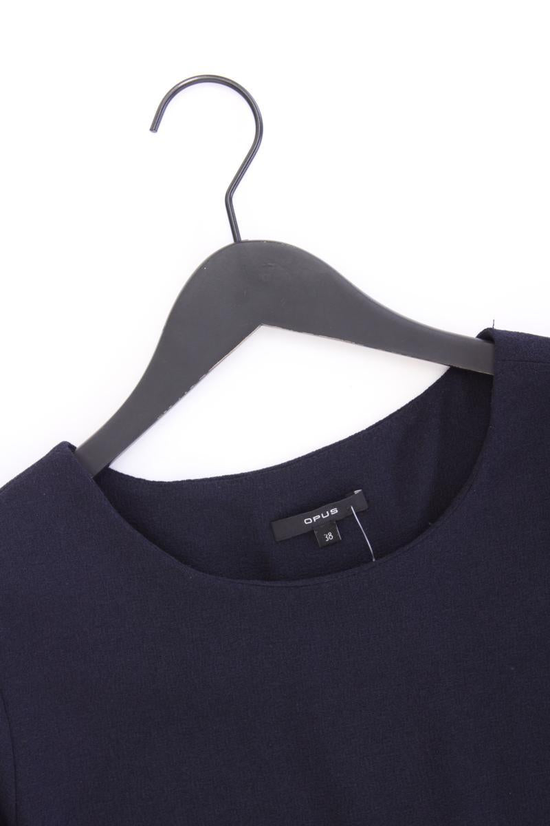Opus Bluse Falesha Crepe Gr. 38 3/4 Ärmel blau aus Polyester