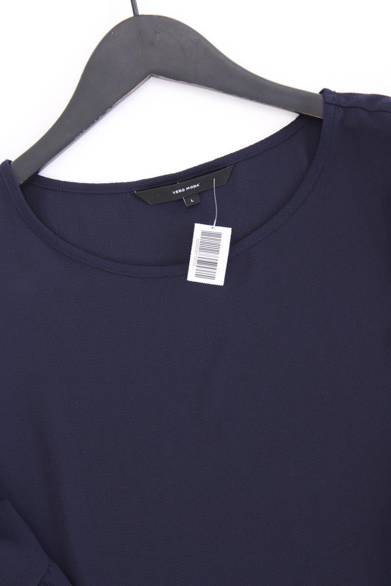 Vero Moda Langarmkleid Gr. L blau