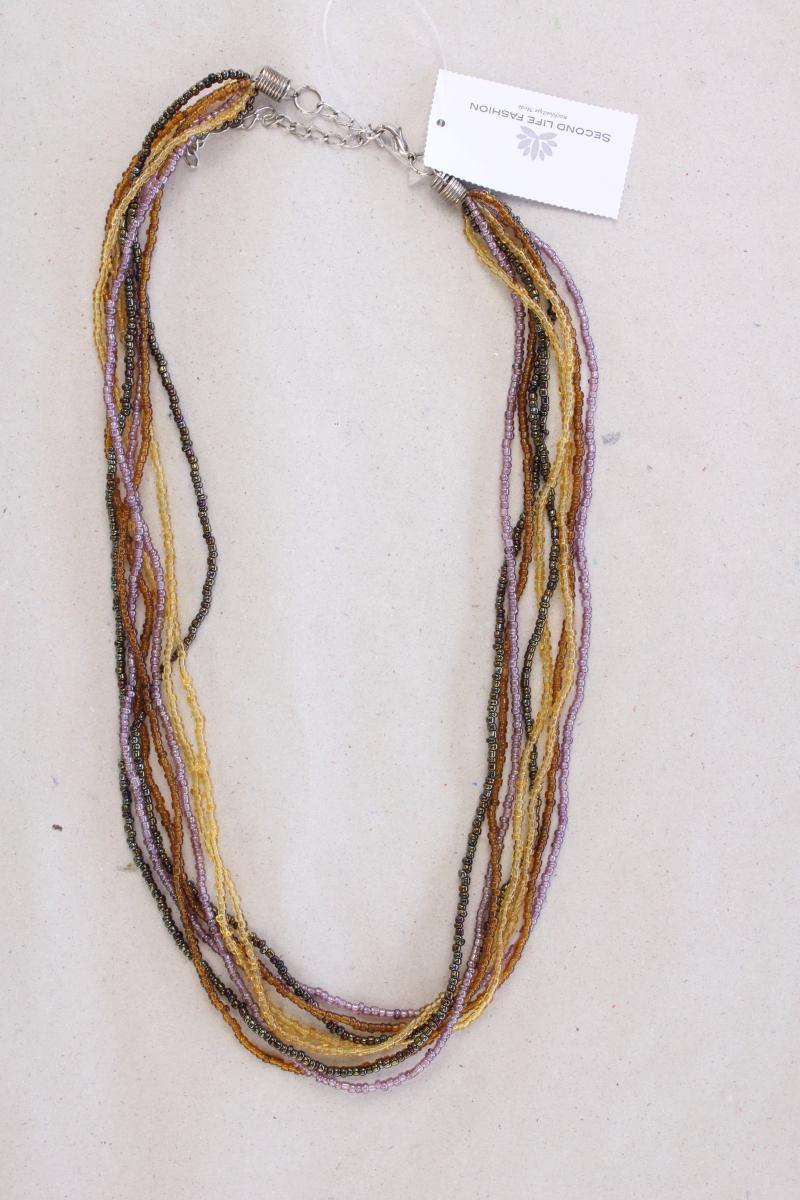 Halskette mehrfarbig