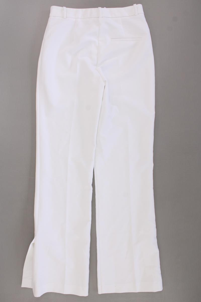 Zara Hose Gr. M weiß aus Polyester