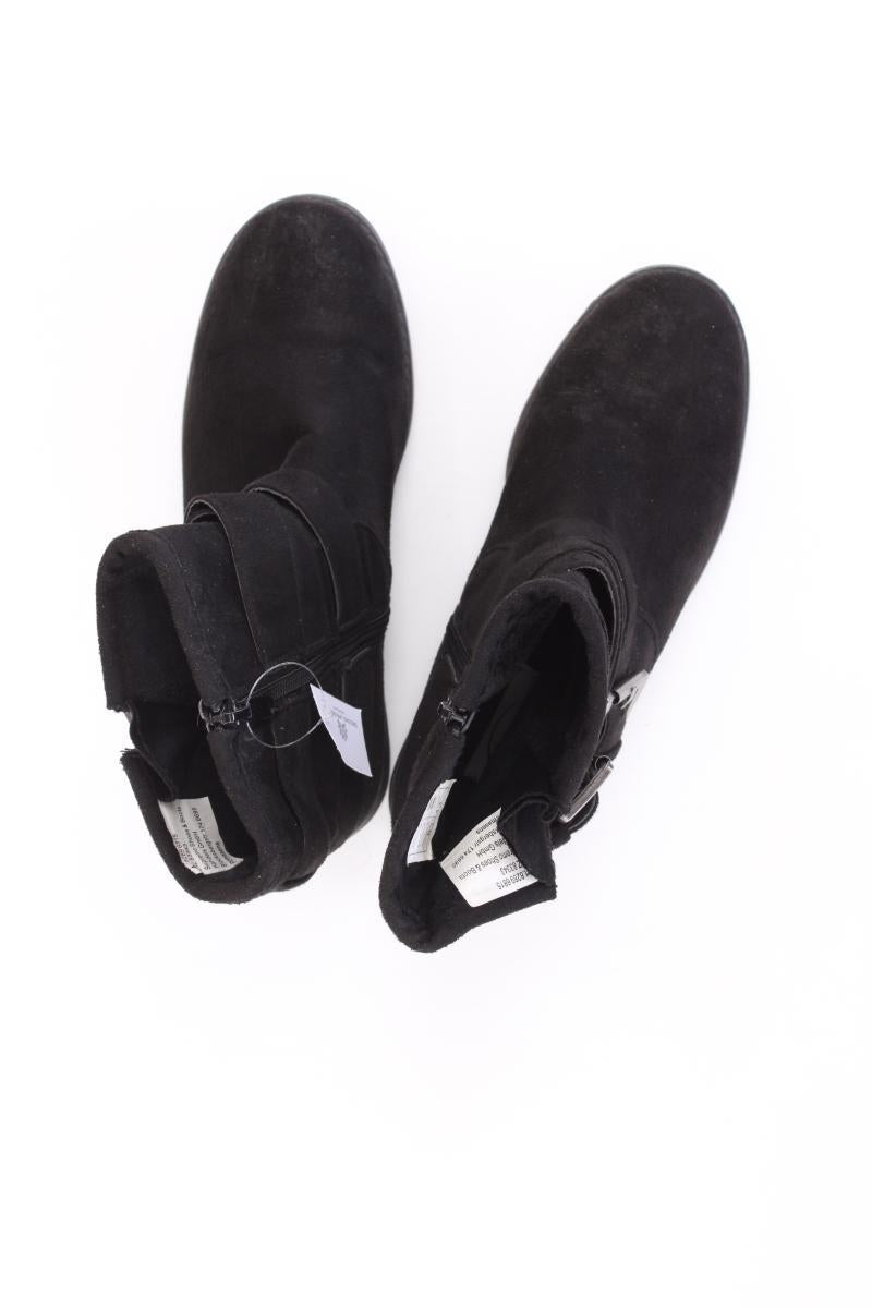 Stiefeletten Gr. 38 schwarz