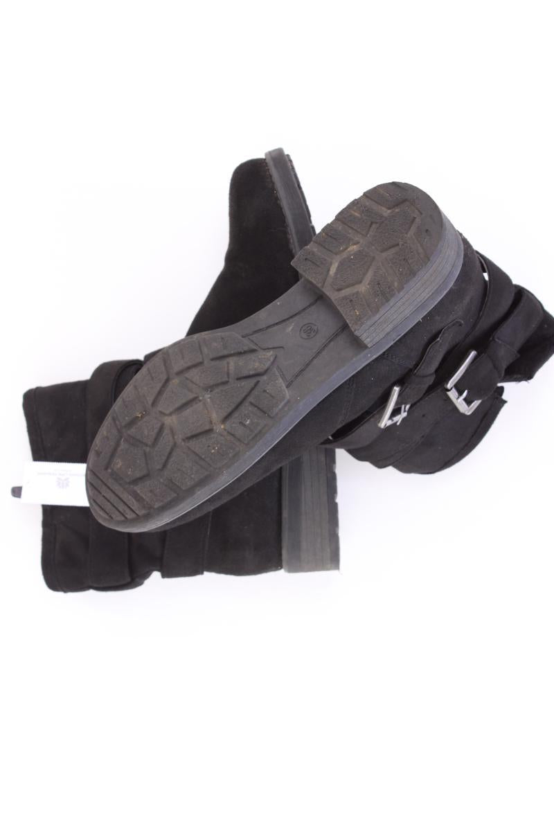 Stiefeletten Gr. 38 schwarz