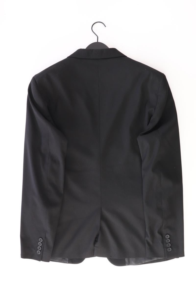 WE Fashion Longsakko für Herren Gr. 52 schwarz aus Polyester