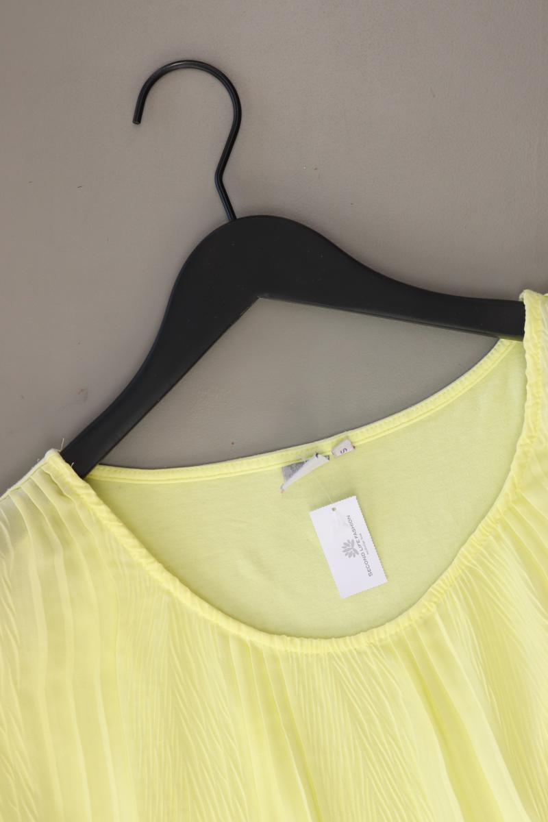Liberty Kurzarmbluse Gr. S gelb aus Polyester