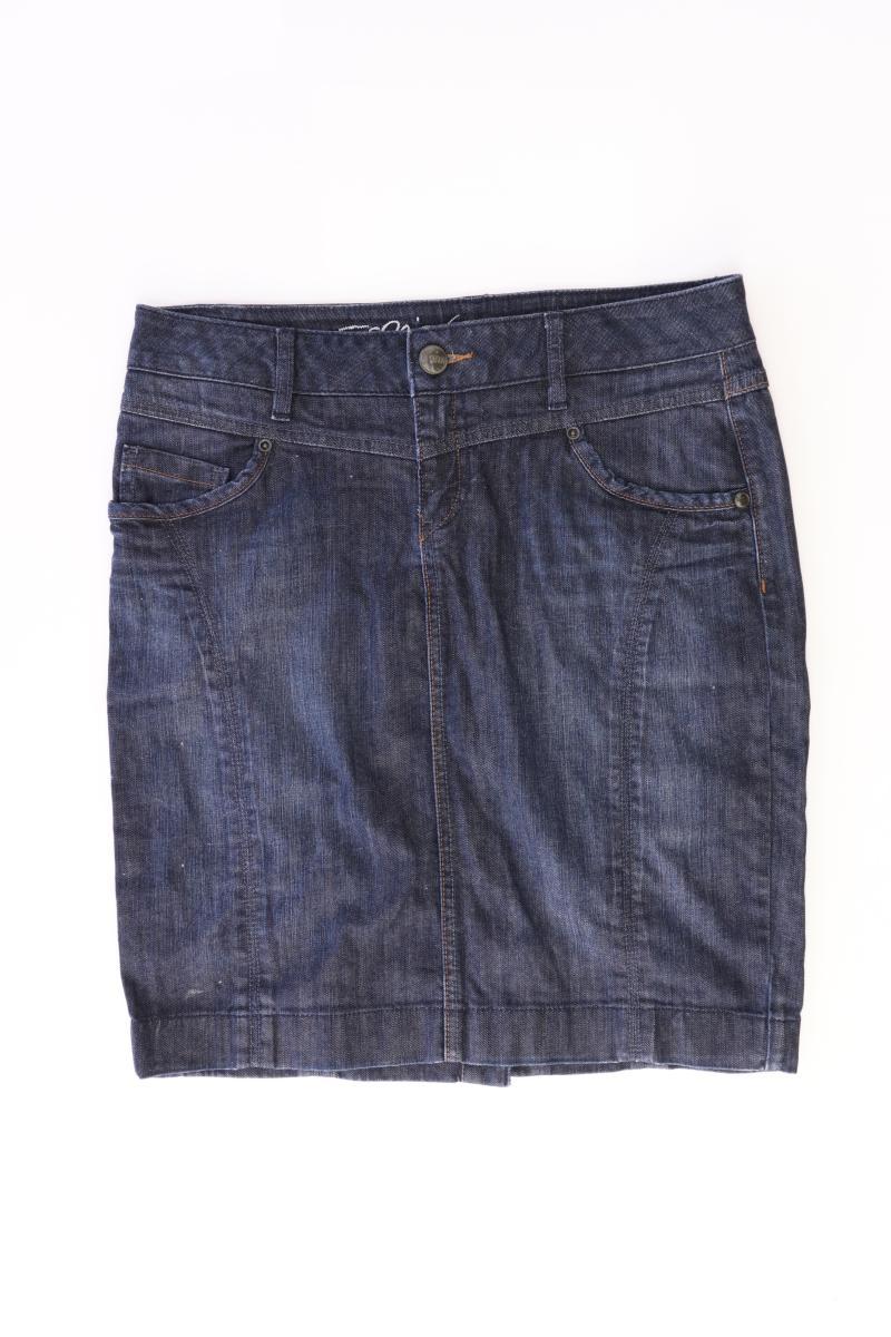 Esprit Jeansrock Gr. W30 blau aus Baumwolle