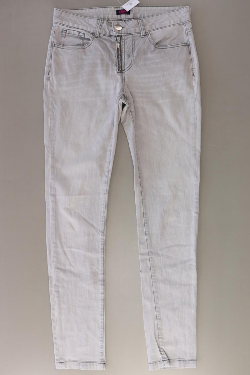 Buffalo Straight Jeans Gr. 36 grau aus Baumwolle