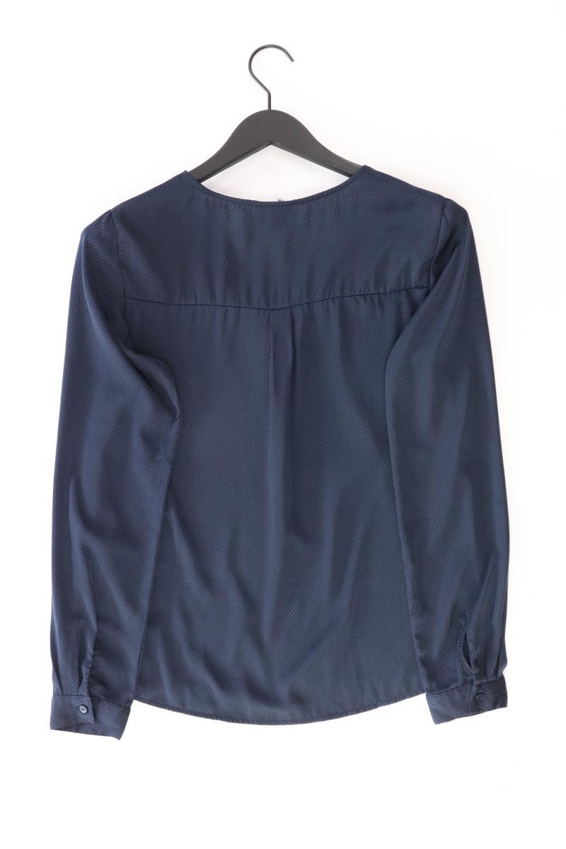 Vila Langarmbluse Gr. M blau aus Polyester