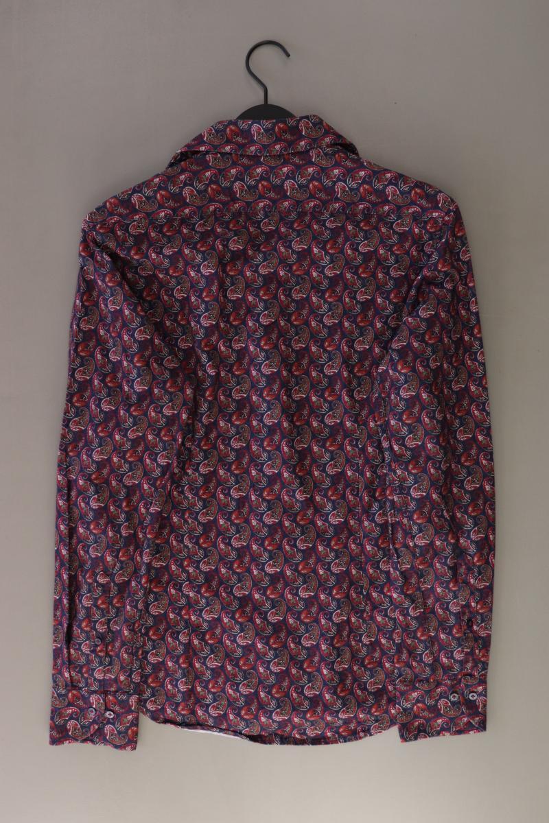 Jacques Britt Langarmhemd für Herren Gr. S mit Paisleymuster mehrfarbig