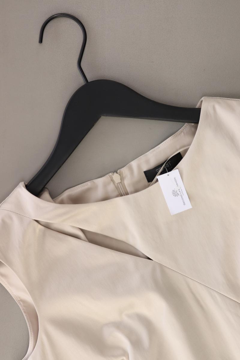 Esprit Collection Etuikleid Gr. 36 Ärmellos creme aus Polyester