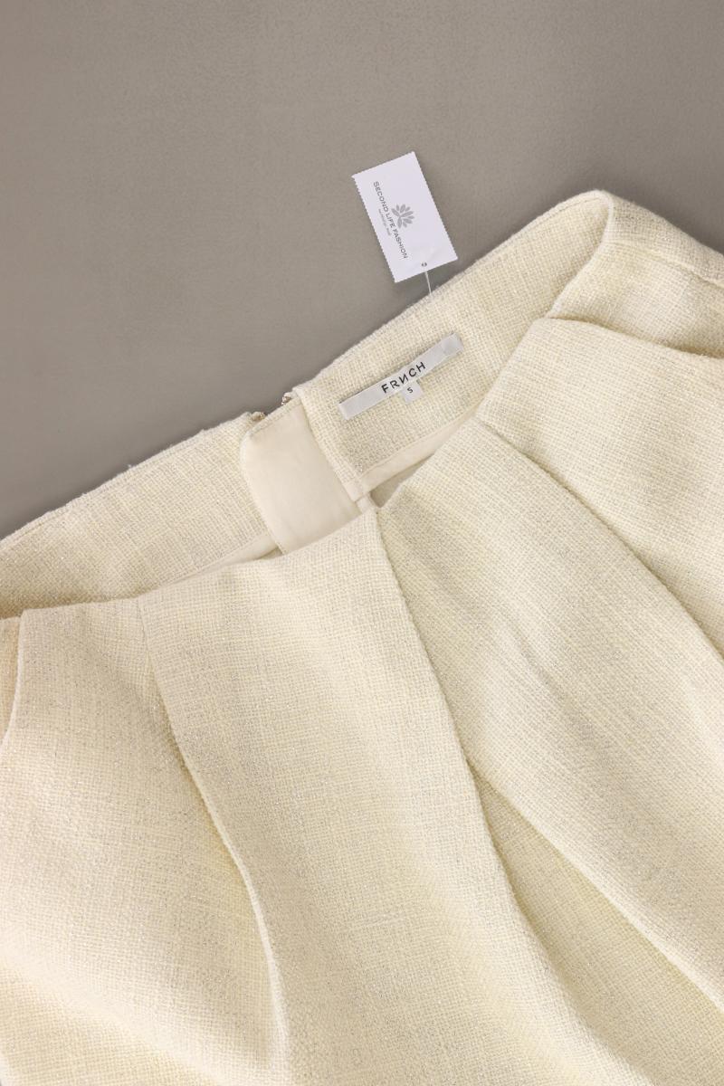 FRNCH Rock Gr. S neuwertig creme aus Polyester
