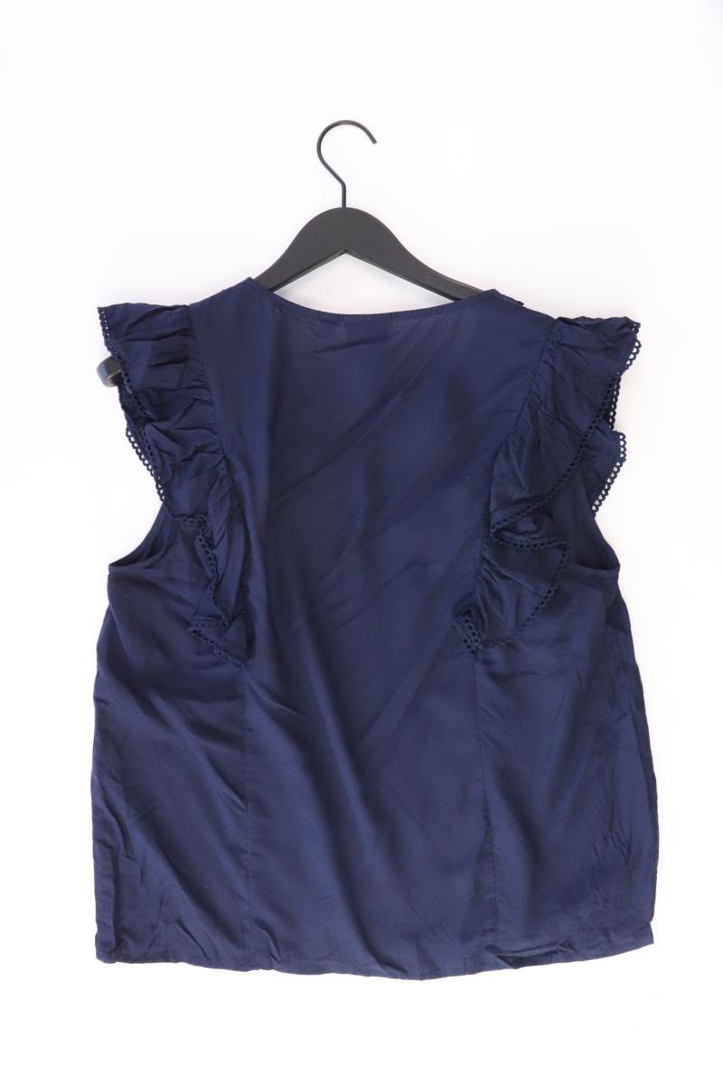 Vila Kurzarmbluse Gr. 42 neu mit Etikett Neupreis: 34,99€! blau aus Viskose