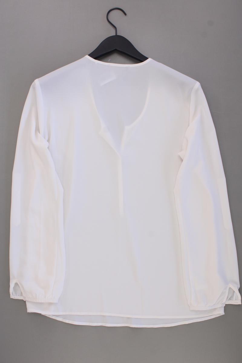 Esprit Langarmbluse Gr. 42 neuwertig creme aus Polyester