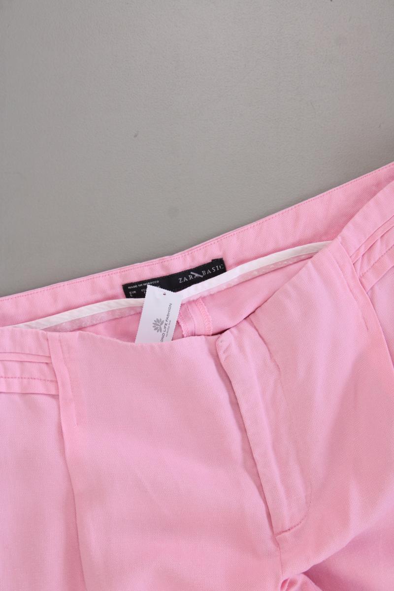 Zara Stoffhose Gr. L rosa
