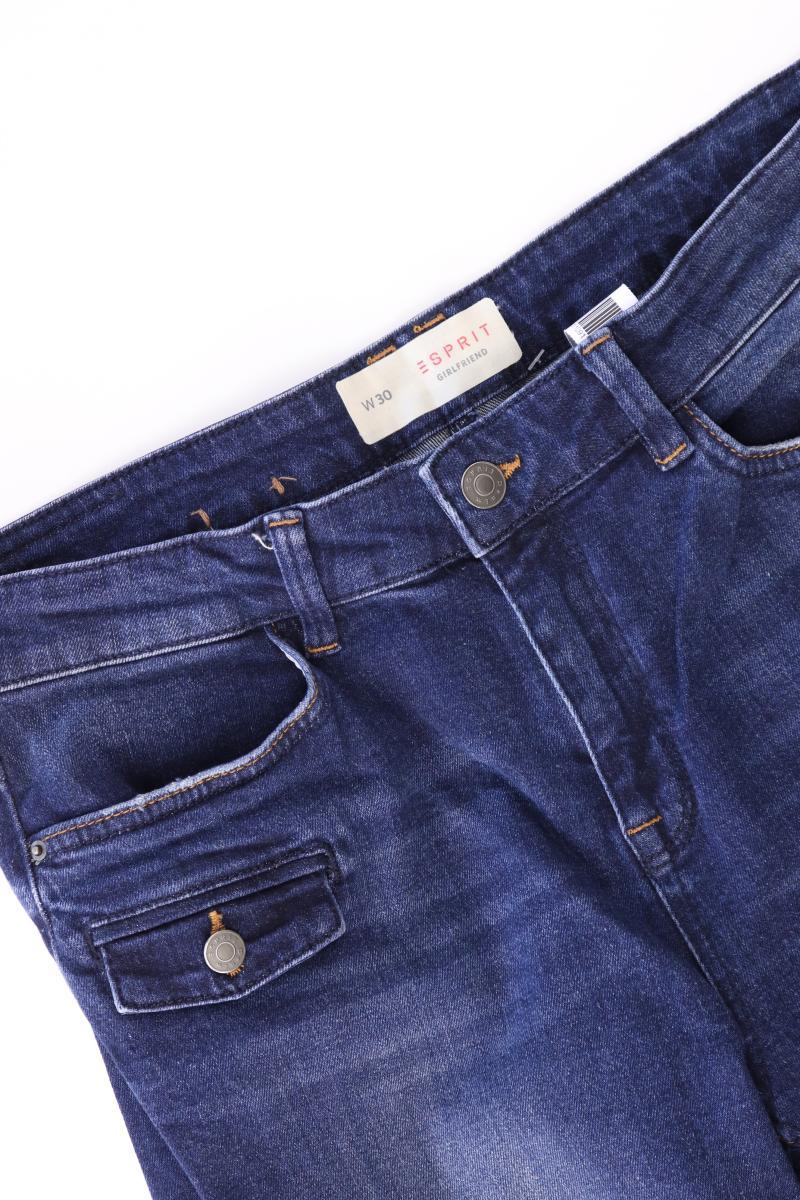 Esprit Straight Jeans Gr. W30 blau aus Baumwolle