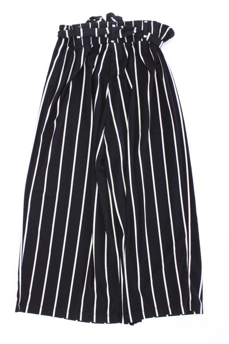 Lascana Stoffhose Gr. 34 gestreift schwarz