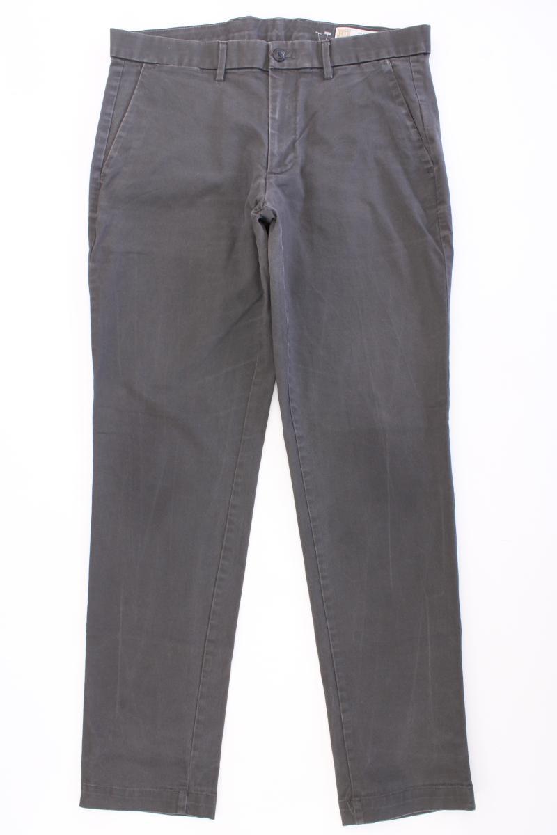GAP Chinohose für Herren Gr. W33/L32 grau aus Baumwolle