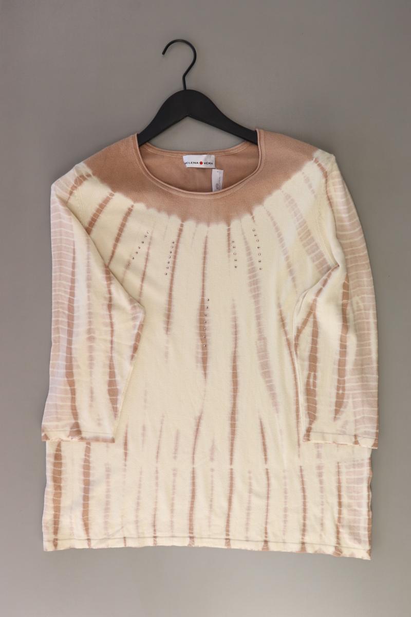 Helena Vera Feinstrickpullover Gr. 44 braun aus Viskose