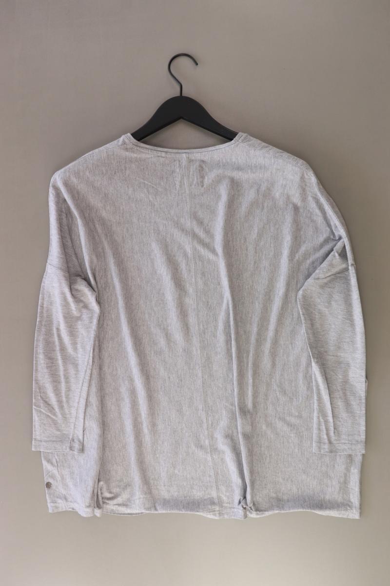 Cecil Longsleeve-Shirt Gr. M/L Langarm grau aus Baumwolle