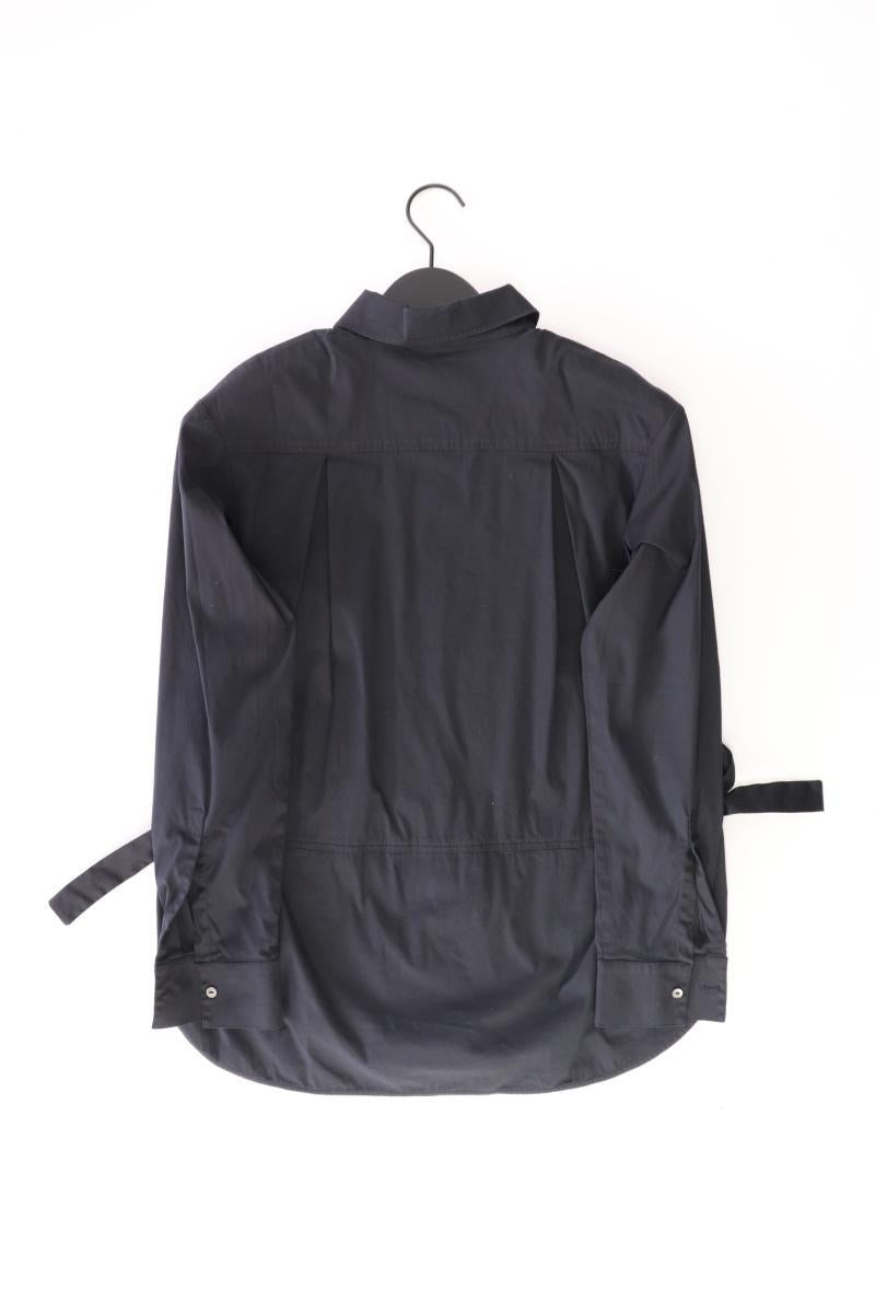 Trixi Schober Langarmbluse Gr. 32 schwarz aus Baumwolle