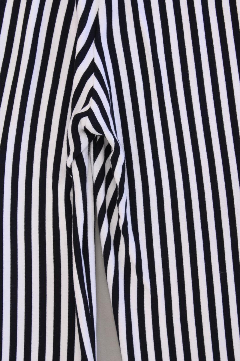 Le Comte 7/8 Hose Gr. 40 gestreift schwarz aus Viskose