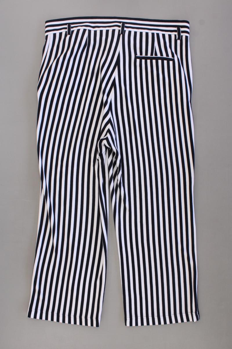 Le Comte 7/8 Hose Gr. 40 gestreift schwarz aus Viskose