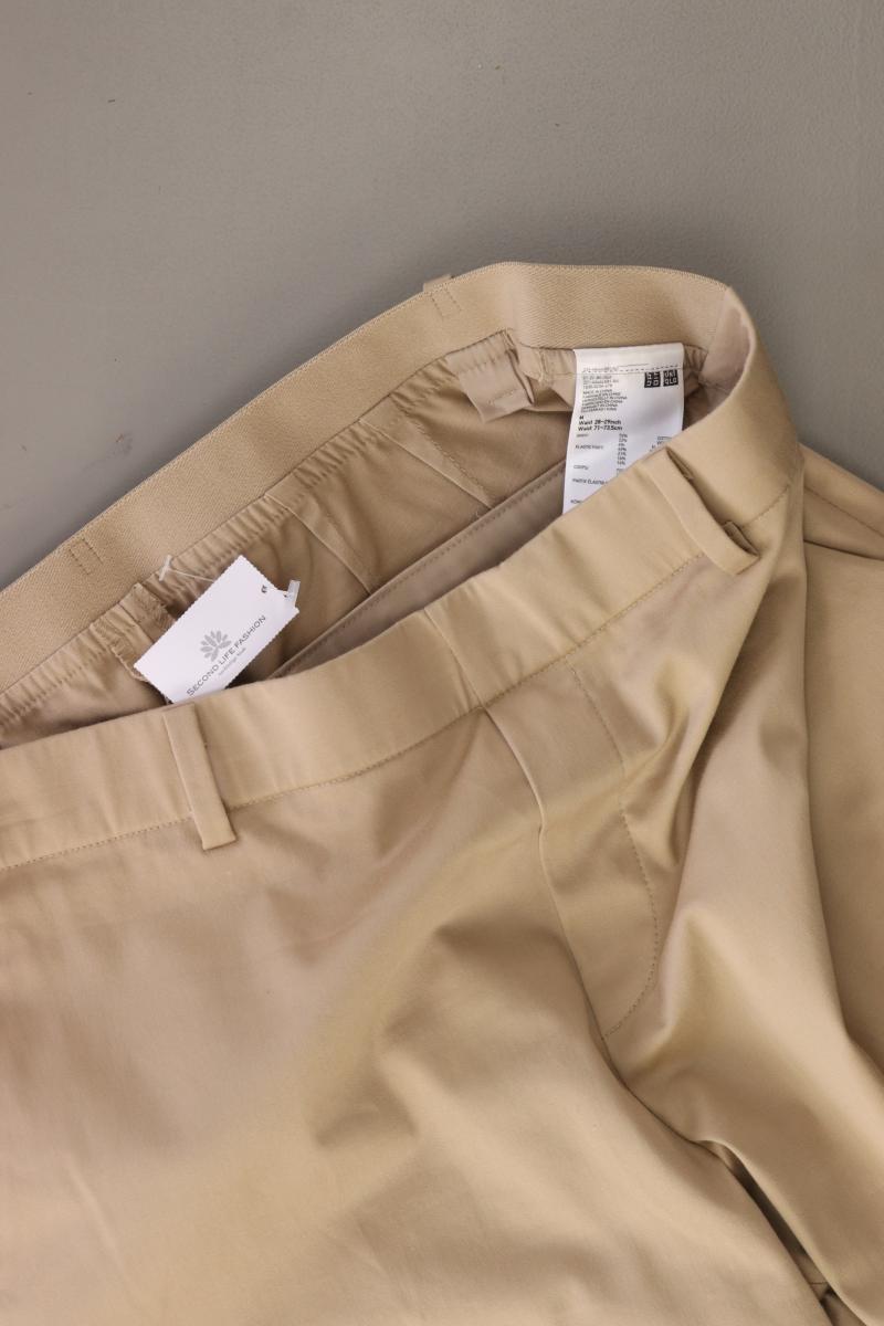 Uniqlo Stretchhose Gr. W29 creme aus Baumwolle