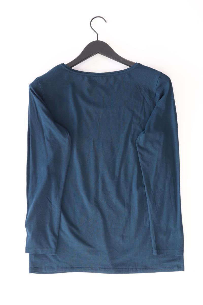 Street One Longsleeve-Shirt Gr. 44 Langarm blau aus Baumwolle