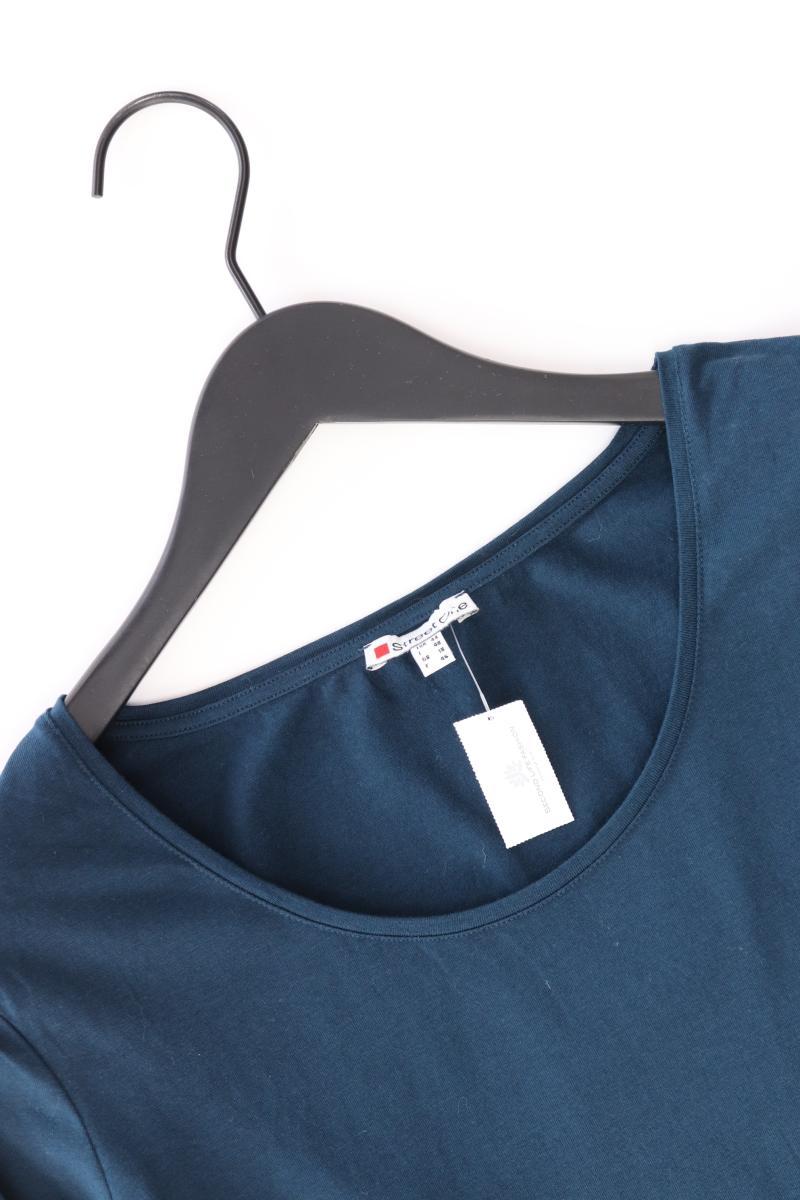 Street One Longsleeve-Shirt Gr. 44 Langarm blau aus Baumwolle
